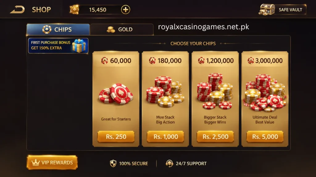 Royal X Casino VIP